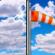 Monday: Cloudy, then gradually becoming mostly sunny, with a high near 88. Breezy, with a south wind 15 to 25 mph, with gusts as high as 35 mph. 