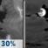 Tonight: A 30 percent chance of showers and thunderstorms, mainly before 7pm.  Mostly cloudy, with a low around 74. South wind 5 to 10 mph. 
