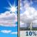 Saturday: A 10 percent chance of showers and thunderstorms after 4pm.  Mostly sunny and hot, with a high near 106. South southeast wind around 5 mph becoming southwest in the afternoon. 